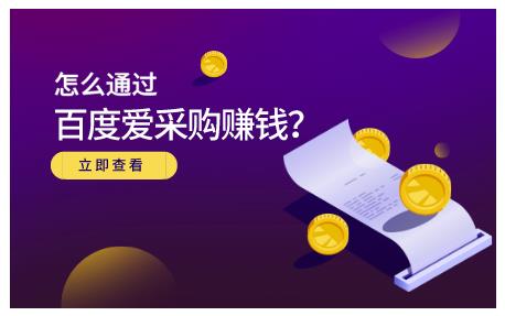 大王·怎么通过百度爱采购赚钱，已经通过百度爱采购完成200多万的销量-优才资源站