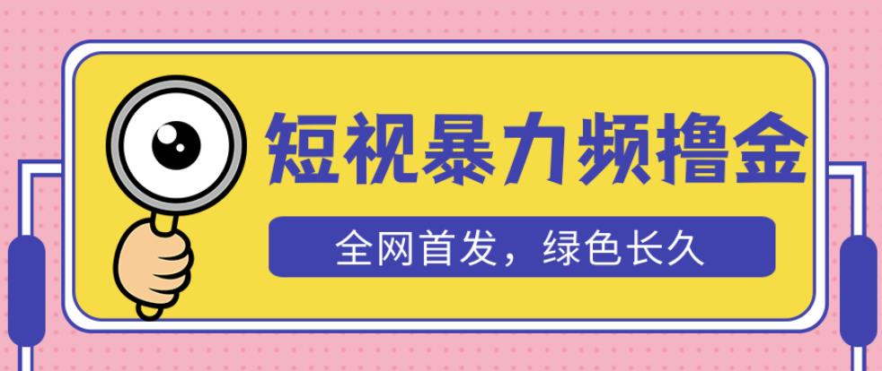 外面收费1680的短视频暴力撸金，日入300+长期可做，赠自动收款平台-优才资源站