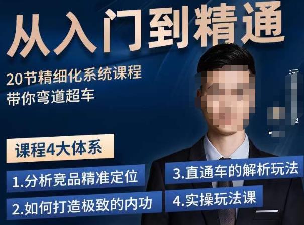 龙一·从入门到精通拼多多运营系列课，0-100的运营实操技巧，精细化系列课程带你弯道超车-优才资源站