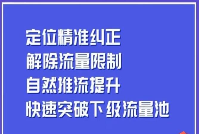 同城账号付费投放运营优化提升，​定位精准纠正，解除流量限制，自然推流提升，极速突破下级流量池-优才资源站
