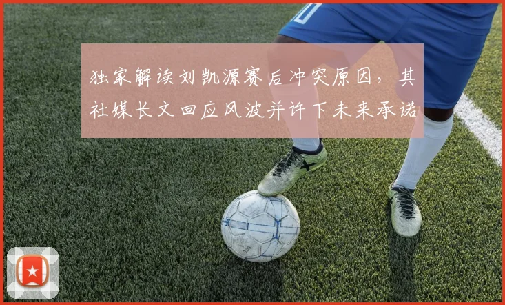 独家解读刘凯源赛后冲突原因，其社媒长文回应风波并许下未来承诺
