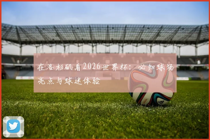 在洛杉矶看2026世界杯：必知球场亮点与球迷体验